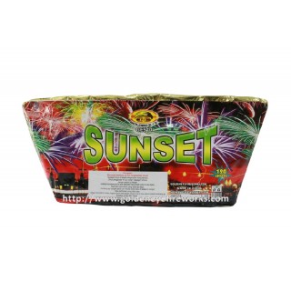 Kembang Api Sunset Cake 1.2 Inch 120 Shots - GE510